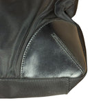 Prada Vintage Black Nylon Zip Shoulder Bag