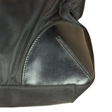 Prada Vintage Black Nylon Zip Shoulder Bag