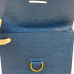 Louis Vuitton Blue Epi Jena Clutch