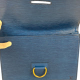 Louis Vuitton Blue Epi Jena Clutch