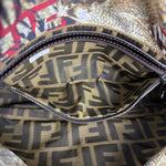 Fendi FF Bird Print Baguette