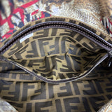 Fendi FF Bird Print Baguette