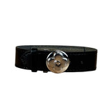 Louis Vuitton Black Leather Wish Bracelet
