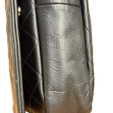 Chanel Black Leather Ultimate Stitch Single Flap Bag 2010
