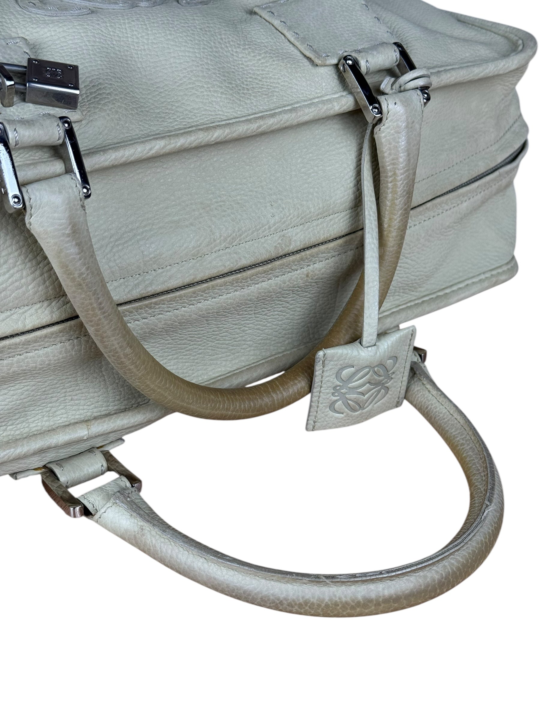 Loewe Vintage Beige Amazona 28 Handbag