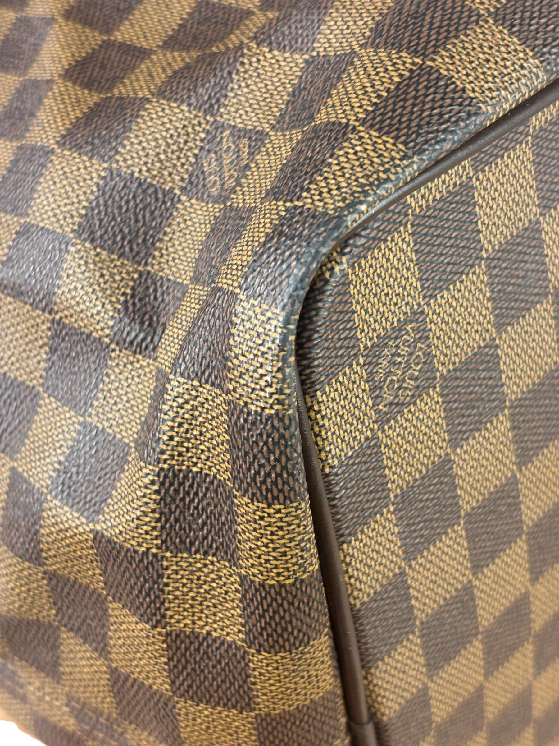 Louis Vuitton Damier Ebene Greenwich Travel Handbag GM