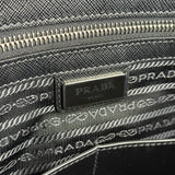 Prada Black Saffiano Leather Galleria Tote