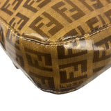 Fendi FF PVC Coated Sequin Buckle Baguette