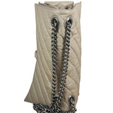 Balenciaga Beige Calfskin Crush Chain Bag
