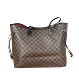 Louis Vuitton Canvas Monogram Damier Ebene Neverfull GM