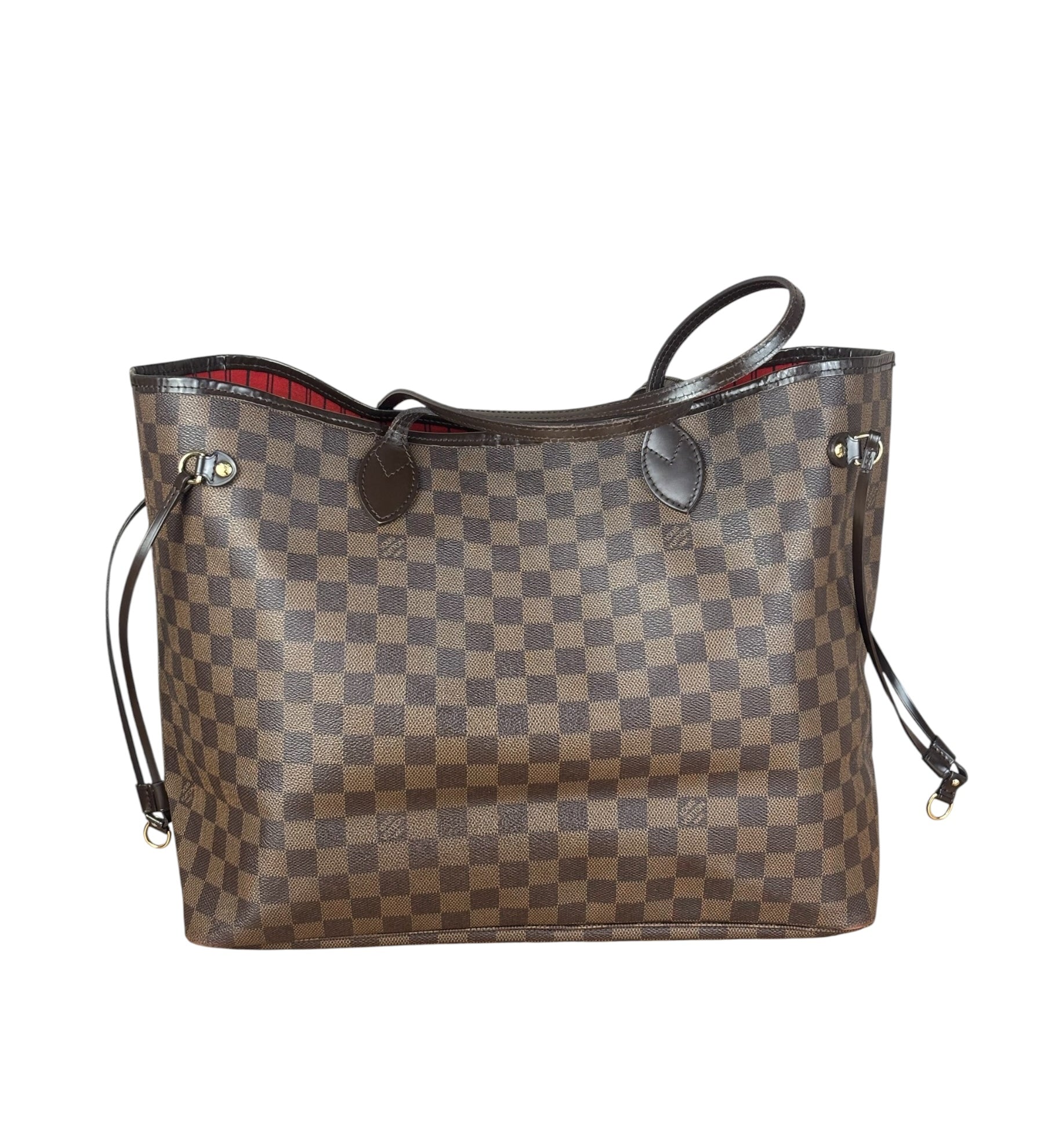 Louis Vuitton Canvas Monogram Damier Ebene Neverfull GM