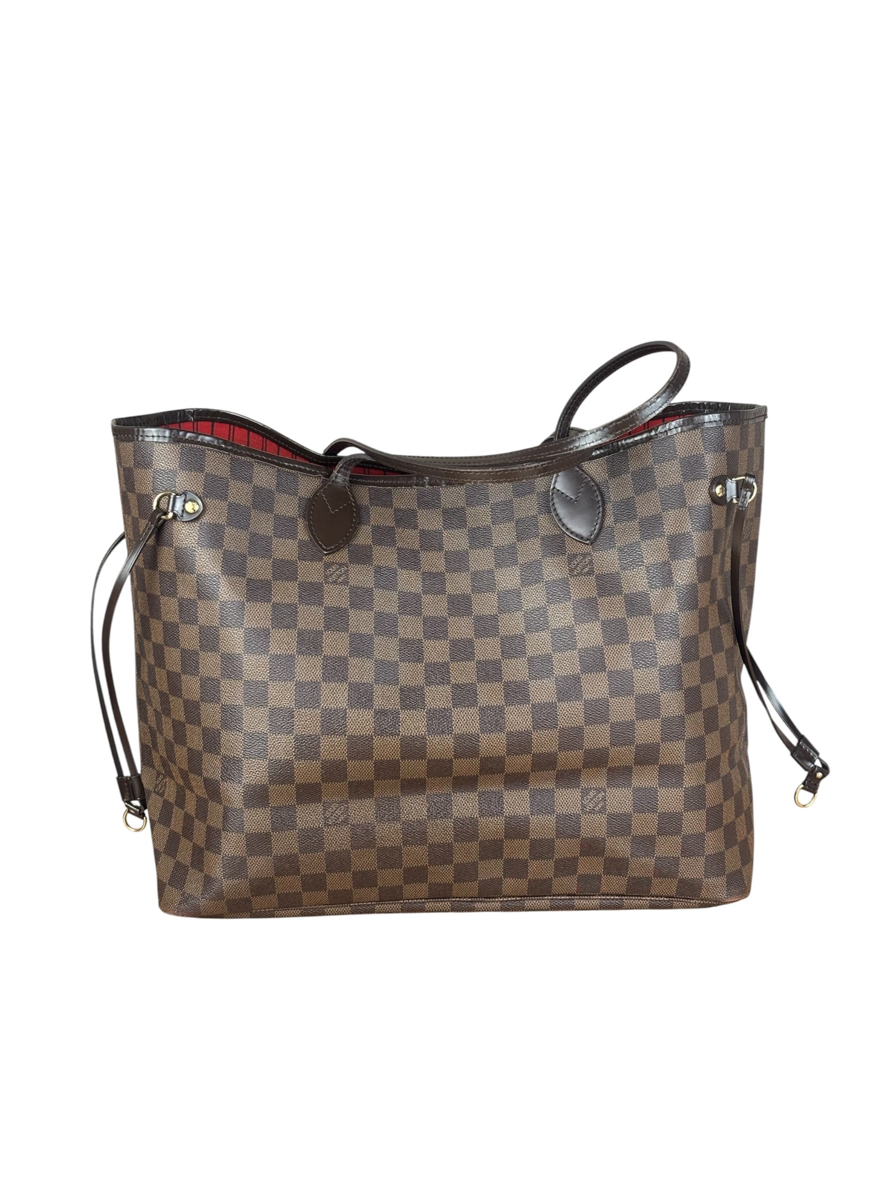Louis Vuitton Canvas Monogram Damier Ebene Neverfull GM