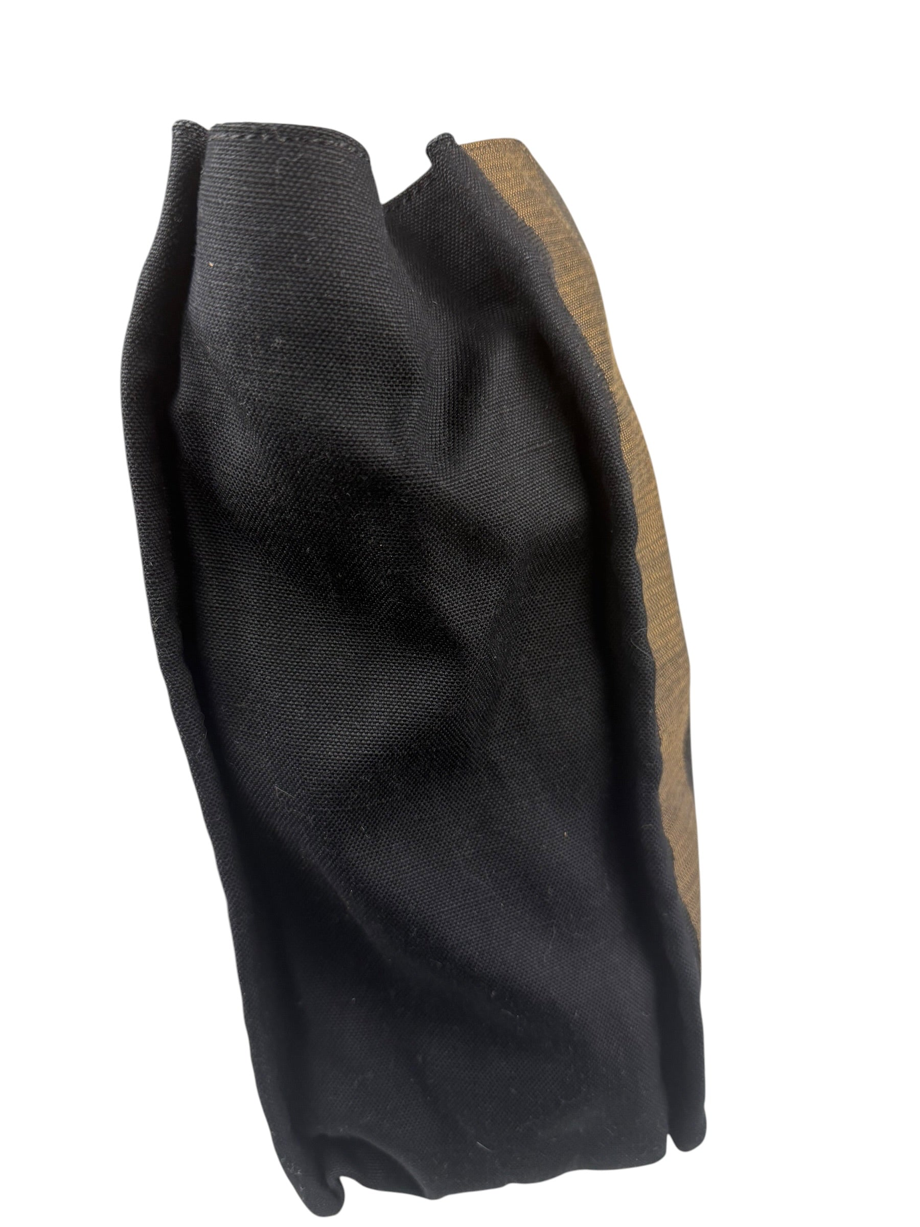 Fendi Pequin Canvas Tote Bag
