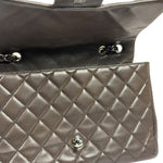 Chanel Chocolate Brown Caviar Quilted Flap Bag 2009