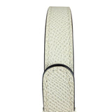 Christian Dior White Leather Saddle Hand Bag
