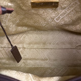 Bottega Veneta Nylon Leopard Print Handbag