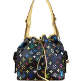 Louis Vuitton Vintage Black Murakmi Petit Noe
