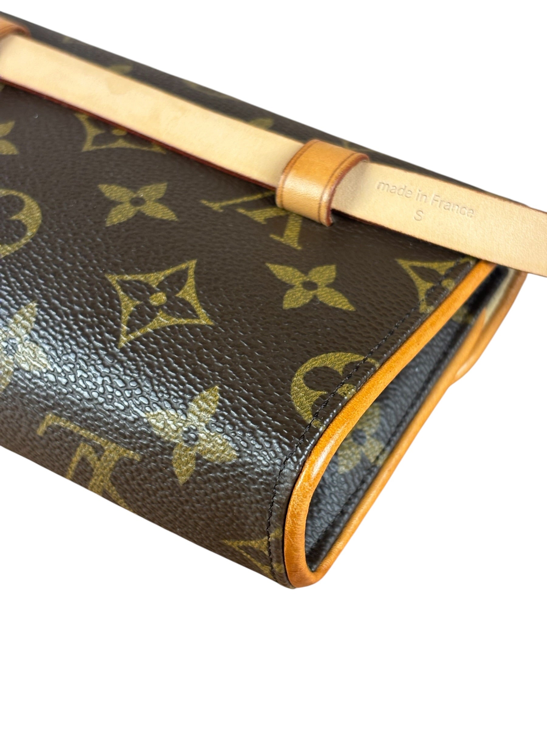 Louis Vuitton Vintage Monogram Floretine Belt Pochette