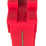 Chanel Rare Pink Plexi Brick Lego Clutch/Shoulder Bag 2014