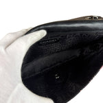 Chanel Lipstick Black Satin Single Flap Bag 2005