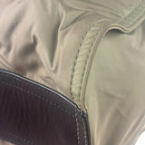 Burberry Geen Nylon/Leather Trim Buckleigh Tote Bag