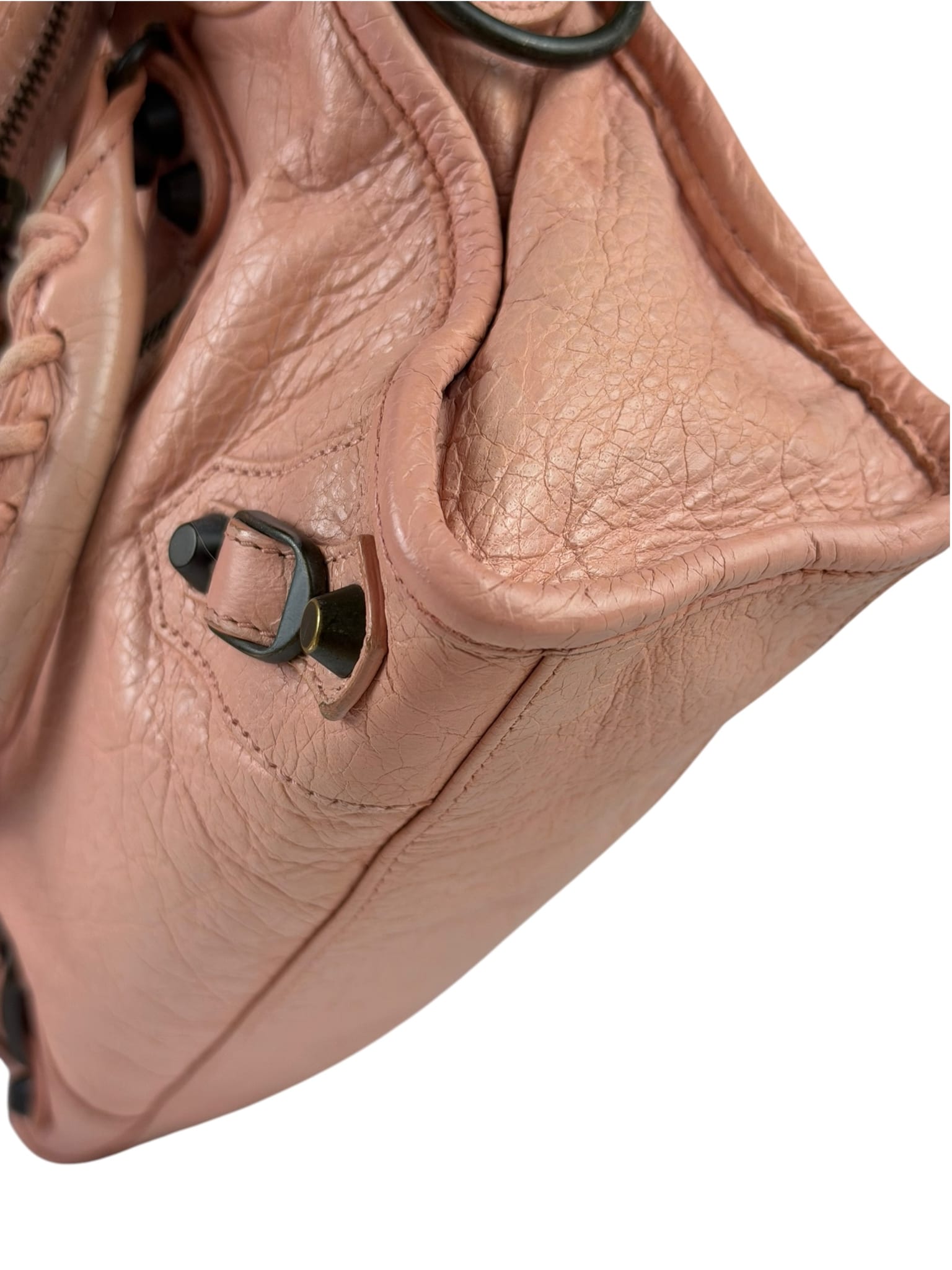Balenciaga Rose Peach Le City Two-Way Bag
