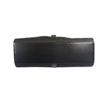Gucci Black Leather Trim GG Bardot Jackie Medium Hobo Bag