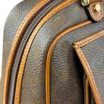 Bally Vintage Leather Coated Monogram Handbag