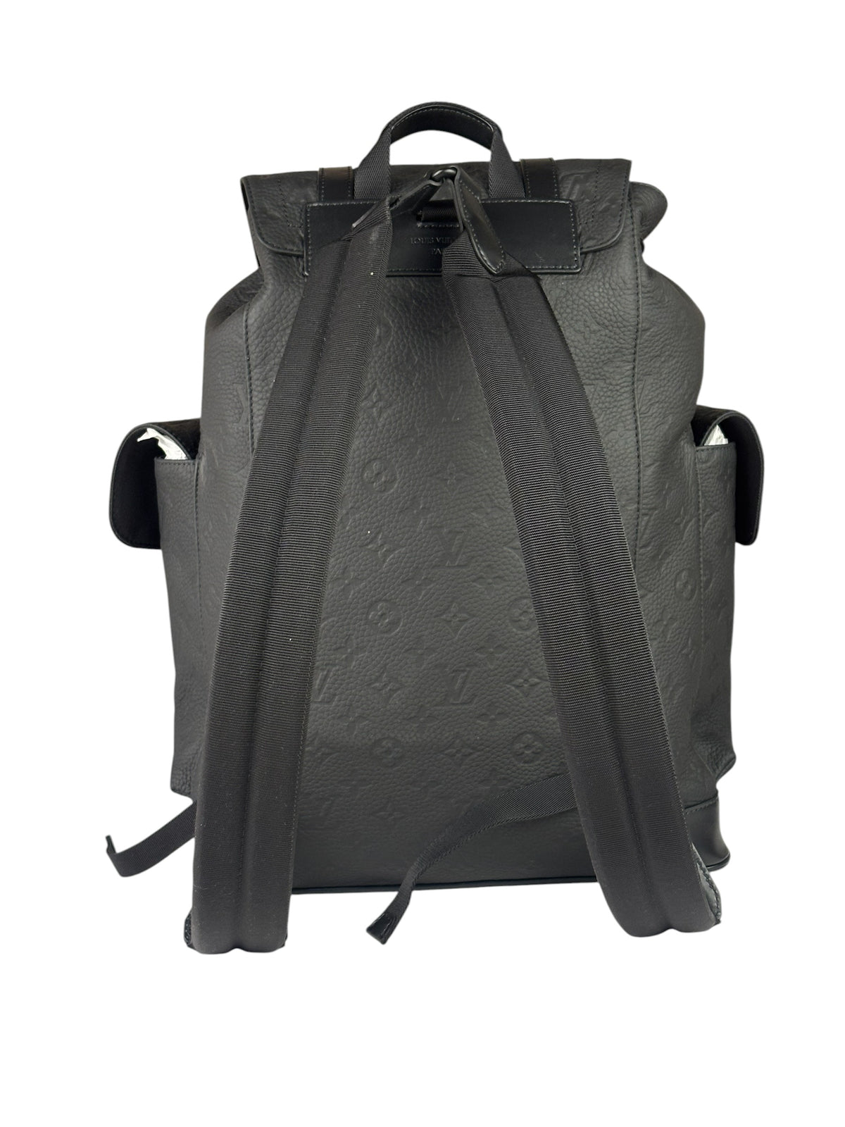 Louis Vuitton Monogram Taurillon Christopher MM Backpack