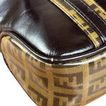 Fendi Vintage Zucca Patent Canvas Tote Bag