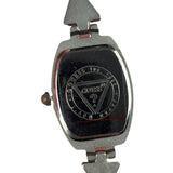 Guess White Dial Triangular Link Strap
