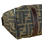 Fendi Vintage FF Zucca Print Mini Boston Handbag