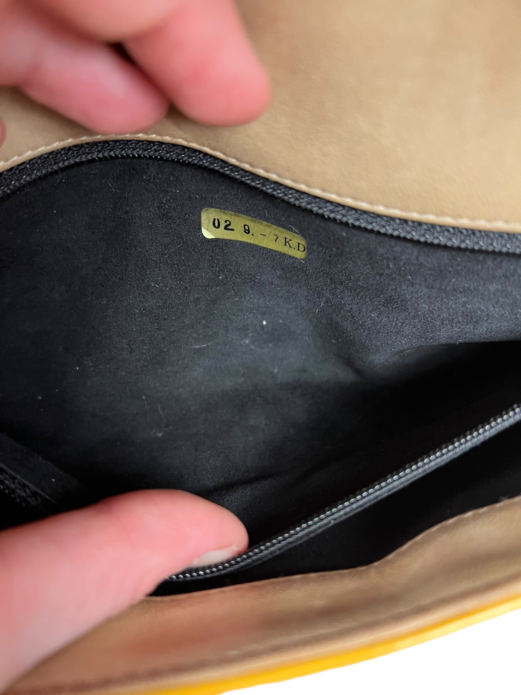 Chanel Vintage East West Patent Flap Bag