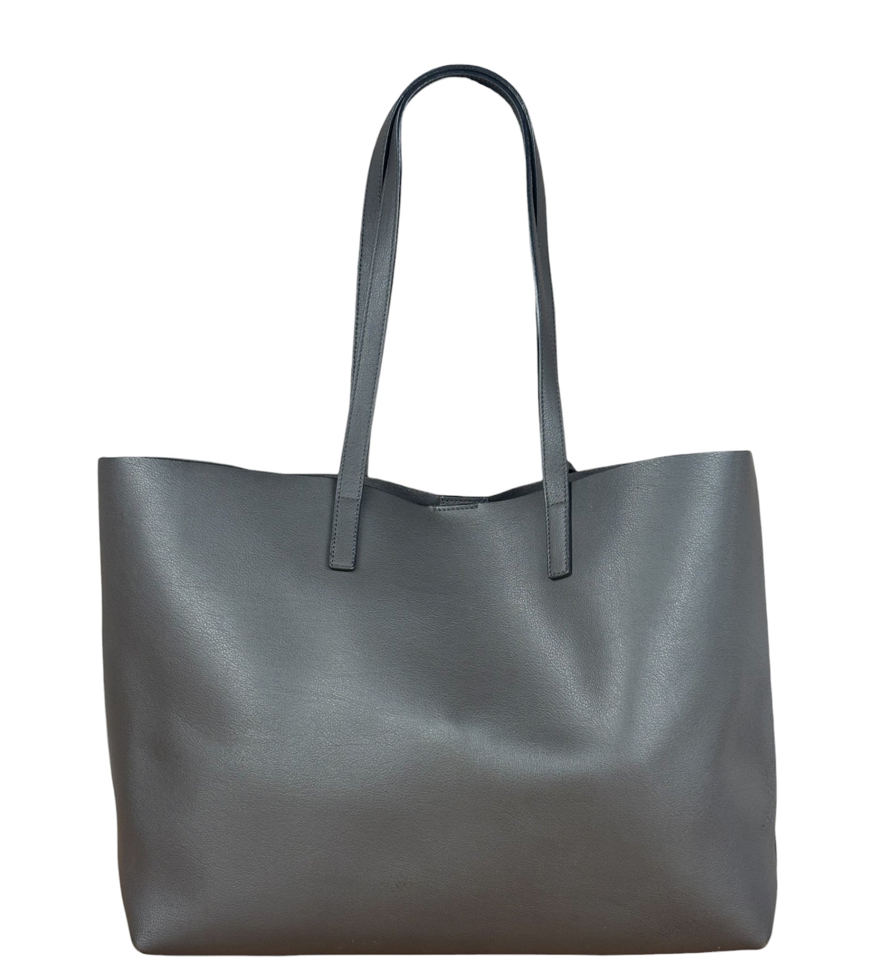 Yves Saint Laurent Leather East-West Shopping Tote Bag