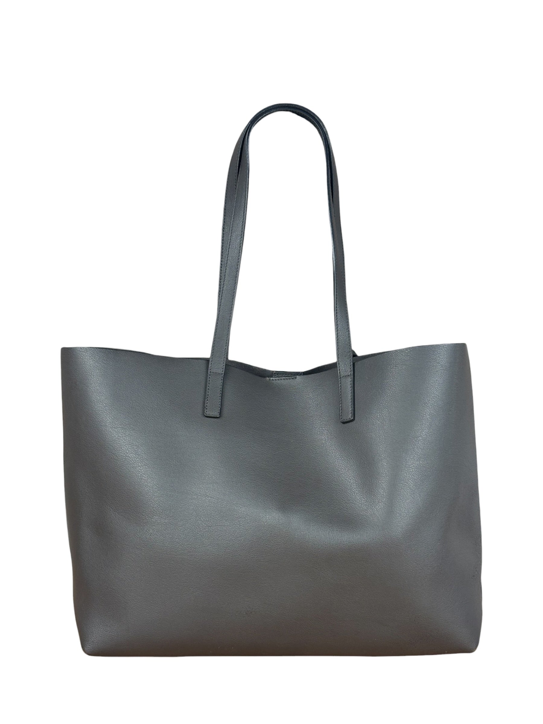 Yves Saint Laurent Leather East-West Shopping Tote Bag