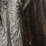 Moonbat Vintage Black Fox Fur Coat