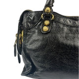Balenciaga Black Calfskin Mini Le City Bag