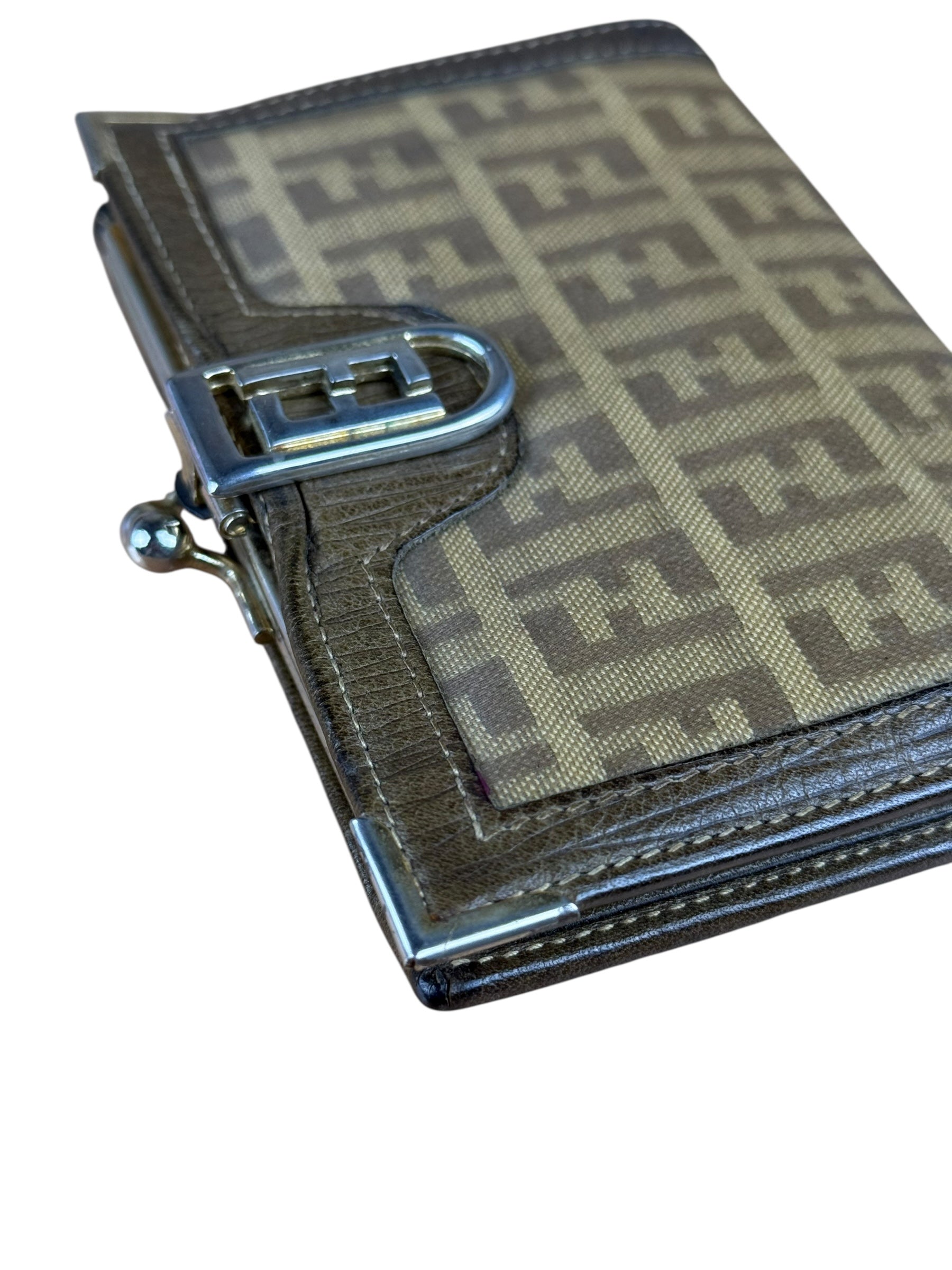 Fendi FF PVC Compact Wallet