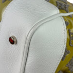 Louis Vuitton Yellow Monogram Bouclettes Speedy Round Handbag Spring 2012