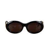 Fendi FF Diamonds Oval Sunglasses - FE40140U