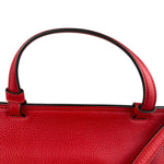 Gucci Red Bamboo Daily Leather Bag