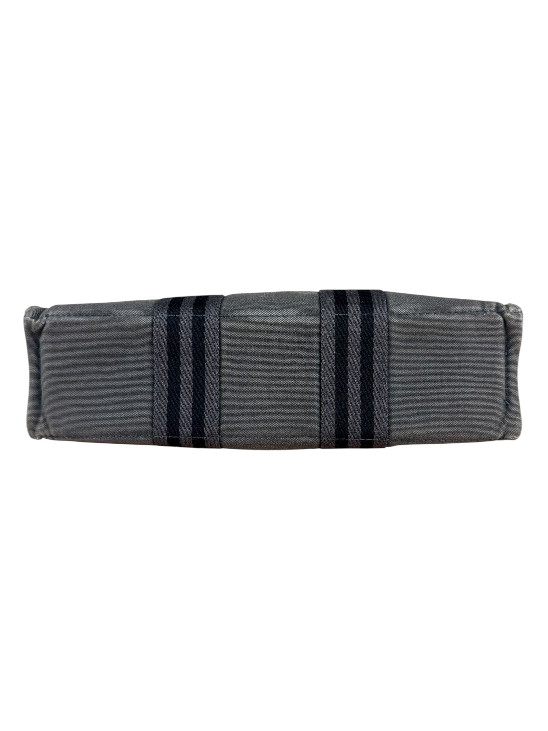 Hermes Grey Canvas Fourre Tout PM