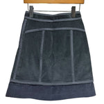 Louis Vuitton Black Corduroy/Velour Skirt