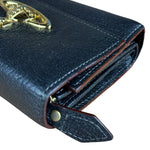 Vivienne Westwood Leather Orb Emblem Wallet