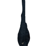 Prada Vintage Black Nylon Hobo Shoulder Bag