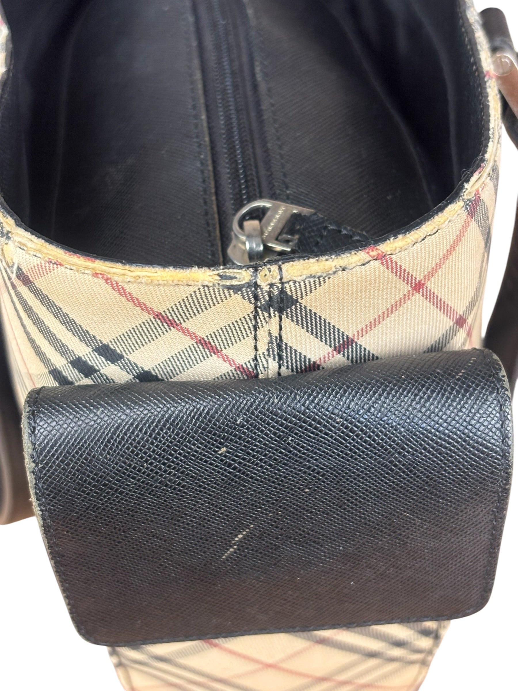 Burberry Vintage Nova Check Shoulder Bag