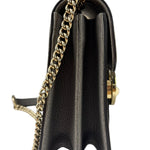Gucci Grey Calfskin Interlocking Small G Shoulder Bag