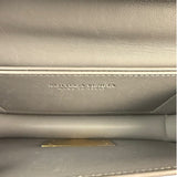 Bottega Veneta Grey Calfskin BV Classic Medium Bag