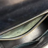 Hermes Kelly 32 Black Box Leather 1991