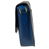 Louis Vuitton Vintage Blue Epi Saint Cloud GM Crossbody